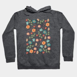 Flowers pattern Hoodie